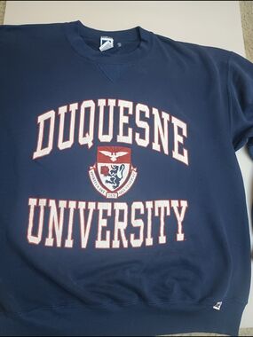 Vintage Russell Athletic Duquesne University Sweatshirt Size XL